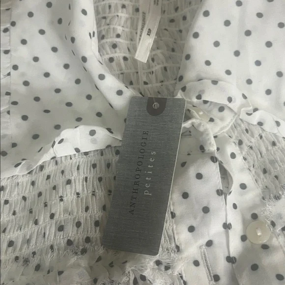 Anthropologie Long-Sleeve Smocked Tiered Maxi Dress - Picture 3 of 14